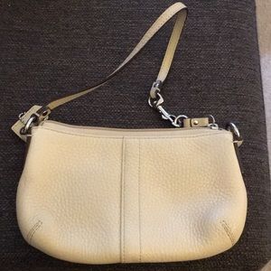 Coach leather wristlet